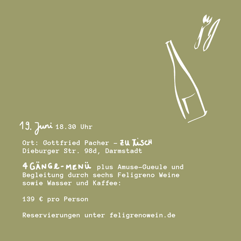 Wine-Dining bei Gottfried Pacher zu Tisch 19.06.2024 18:30